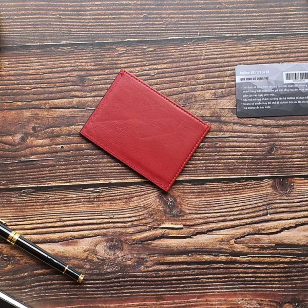 Card holder nhỏ gọn màu đỏ - CH 104