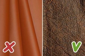 Phân biệt da thật và da giả có nhiều cách